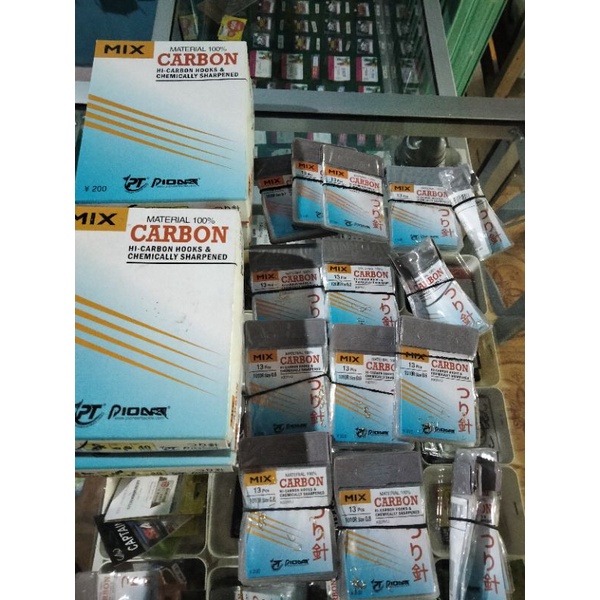 KAIL PANCING MIX CARBON EMAS LUBANG 1010R