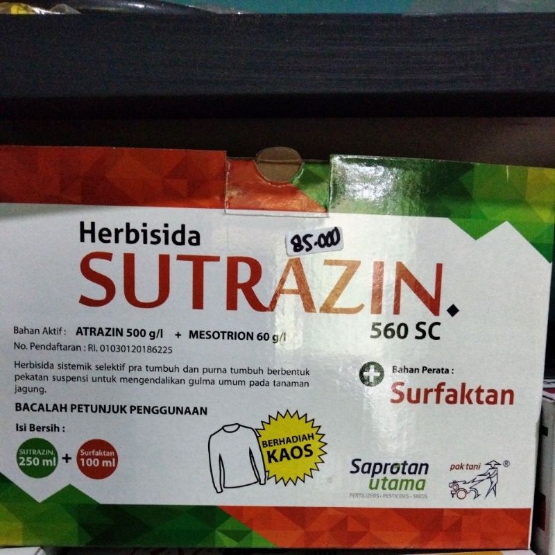 HERBISIDA TANAMAN JAGUNG SUTRAZIN 560 SC
