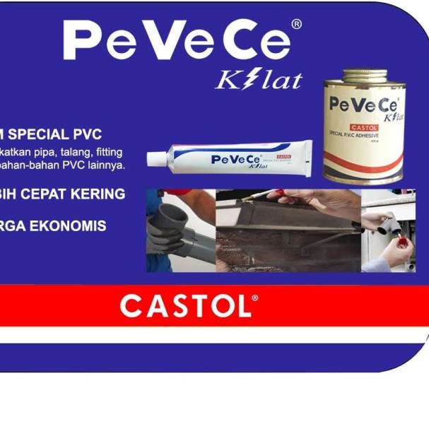 

Buy 1 Get 1 - Lem PVC Castol PeVeCe Kilat Kaleng 473 cc