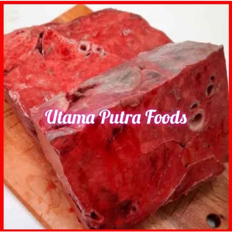 

paru sapi/beef lung 1kg