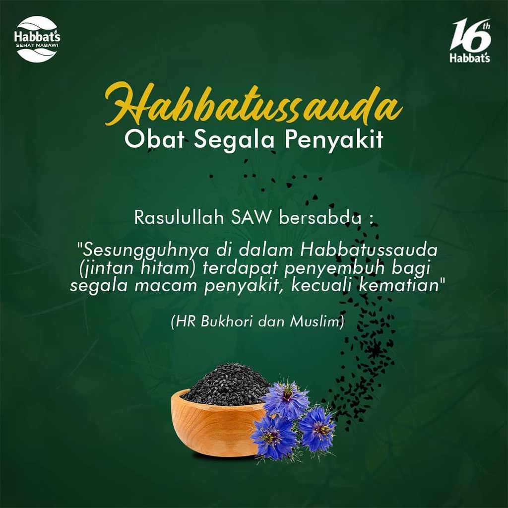 Habbatussauda Original Asli Cap Kurma Ajwa 100 120 210 Kapsul