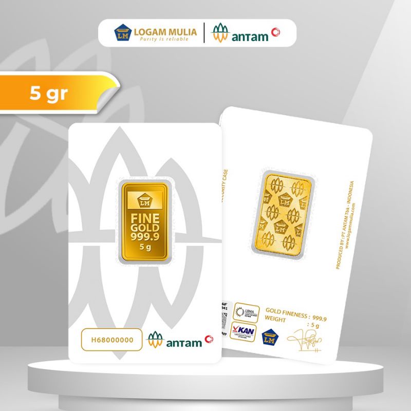 Logam Mulia Antam 5gram 2022