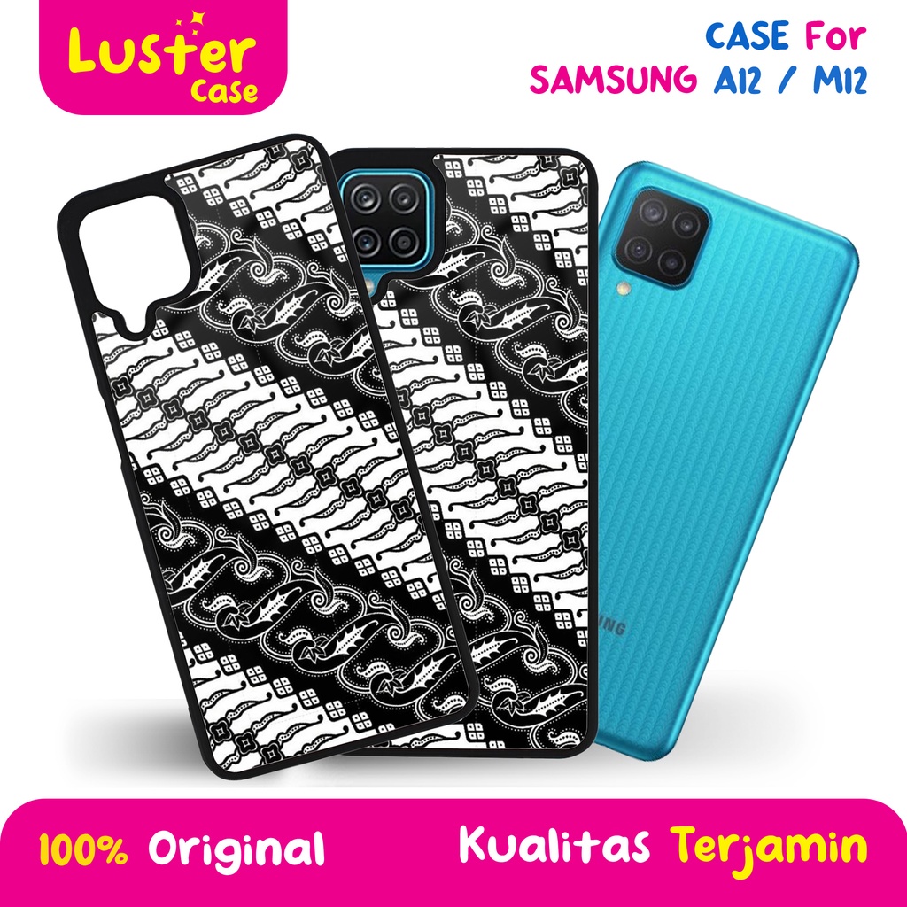 Case SAMSUNG A12/M12 - Casing SAMSUNG A12/M12 [ BATIK ] Silikon SAMSUNG A12/M12 - Case Hp - Case Mew