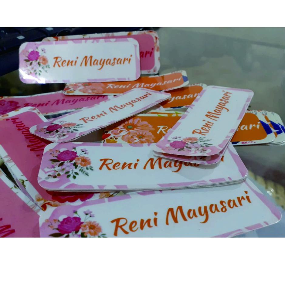 

ㆈ Sticker Nama Buku | Sticker Nama Botol | Stickre Nama Sekolah ず