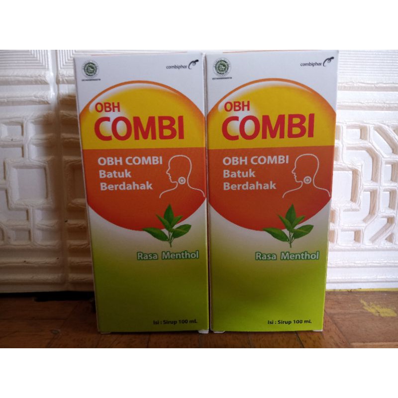 OBH COMBI BATUK PLUS FLU DEWASA 100 ml obat batuk,demam & flu