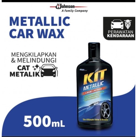 KIT CAR WAX METALIC ORIGINAL / PENGKILAP CAT MOBIL / KIT METALIC LIQUID CAR WAX