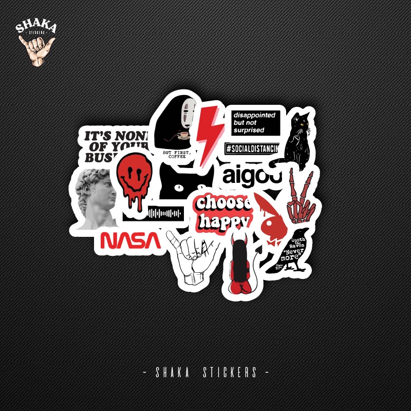 

Sticker Pack Hypebeast - Stiker Aesthetic Laptop, Aksesoris HP, Anti Air, Stiker Motif Helm Sticker Helem Tumbler Tumblr