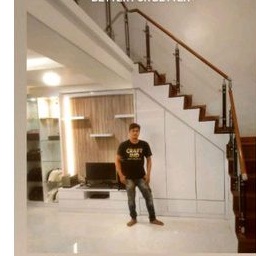 BACKDROP TV MURAH | RAK TV HPL | BUFFET TV HPL | PARTISI PAJANGAN HPL | MEJA TV HPL