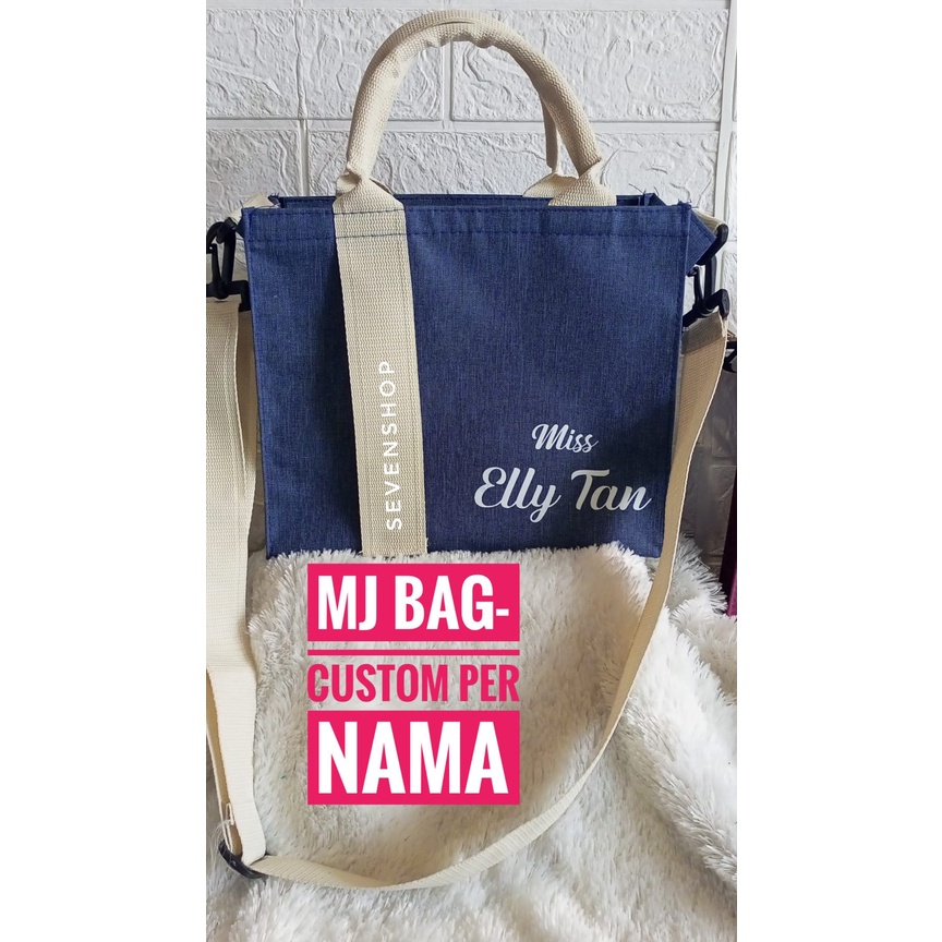 TAS CUSTOM NAMA SATUAN TAS HADIAH HARI IBU HARI GURU