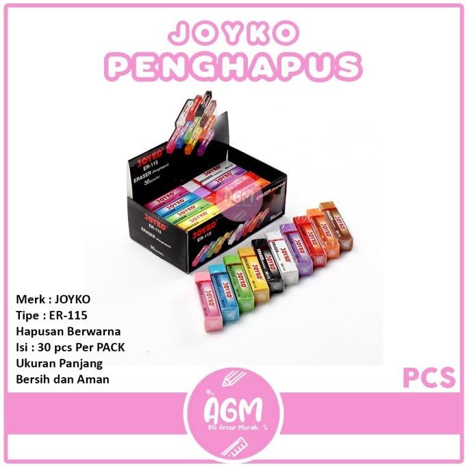 

Sale JOYKO Penghapus ER-115 Berwarna Ukuran Sedang - Box /ALAT TULIS AESTHETIC/ALAT TULIS SEKOLAH/ALAT TULIS SET/ALAT TULIS LENGKAP/ALAT TULIS ANAK/ALAT TULIS LUCU