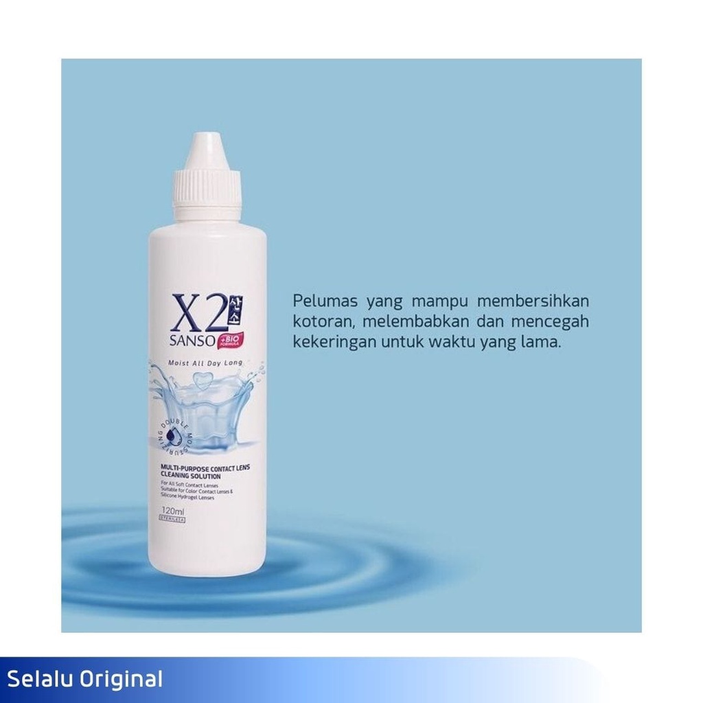 CAIRAN SOFTLENS X2 SANSO + BIO FORMULA 120ML AIR SOFTLENS
