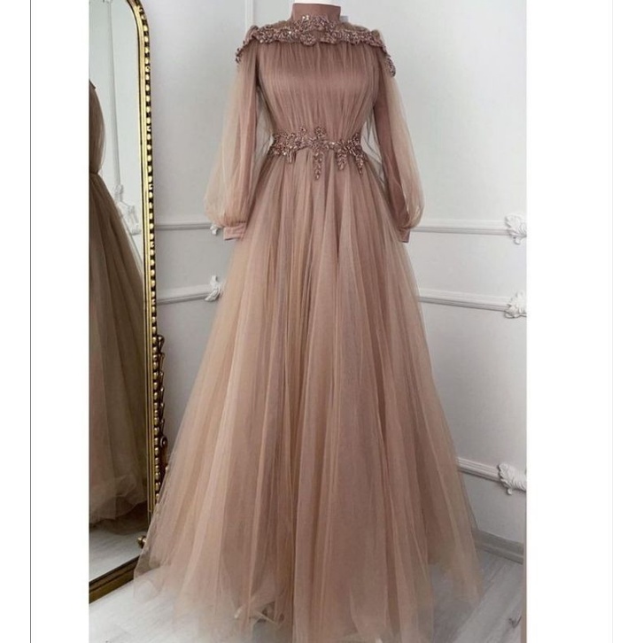 mocca syifa dress hijab