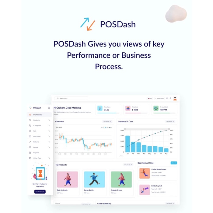 POSDash | Premium Inventory Admin Template (VueJS, Laravel 8, HTML)