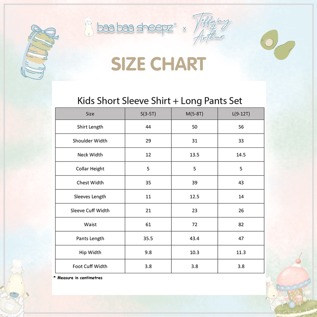 Baabaasheepz Kids Short Sleeve Shirt &amp; Long Pant