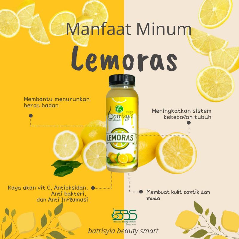 

Batrisyia Lemoras (100% Lemon Peras Asli)