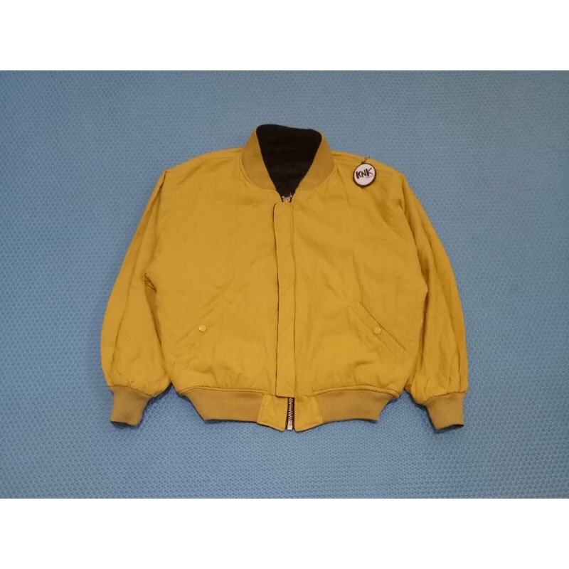 jaket bomber reversible