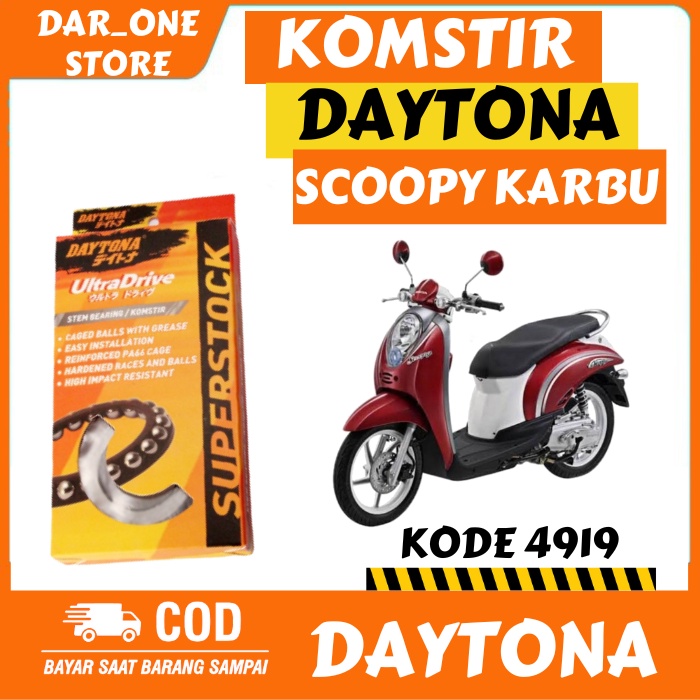 KOMSTIR DAYTONA ORIGINAL HONDA SCOOPY KARBU