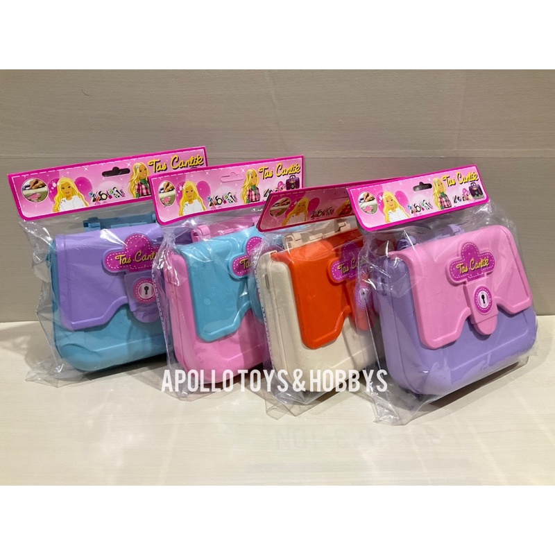 MAINAN ANAK TERBARU TAS KOPER MAKEUP CANTIK (TGR)