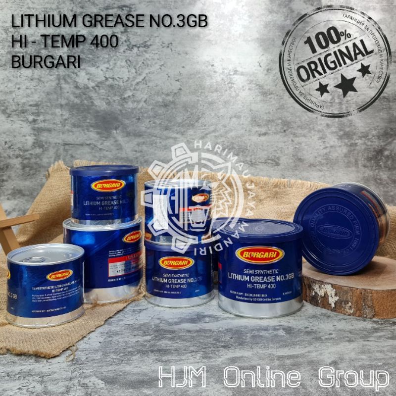 GREASE - STEMPET - GEMUK SEMI SYNTHETIC NO.3GB HI-TEMP BURGARI