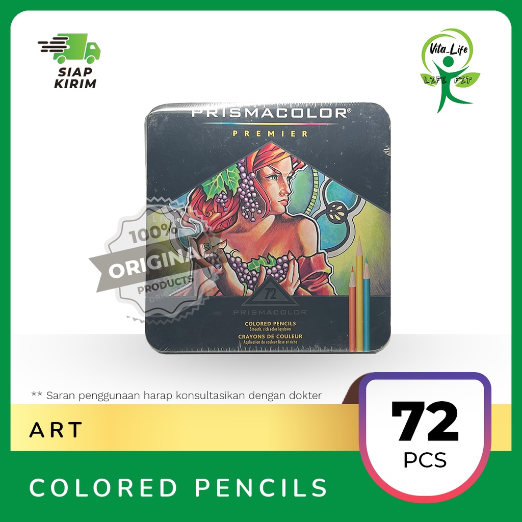 

Prismacolor Premier Colored Pencils 72 pcs
