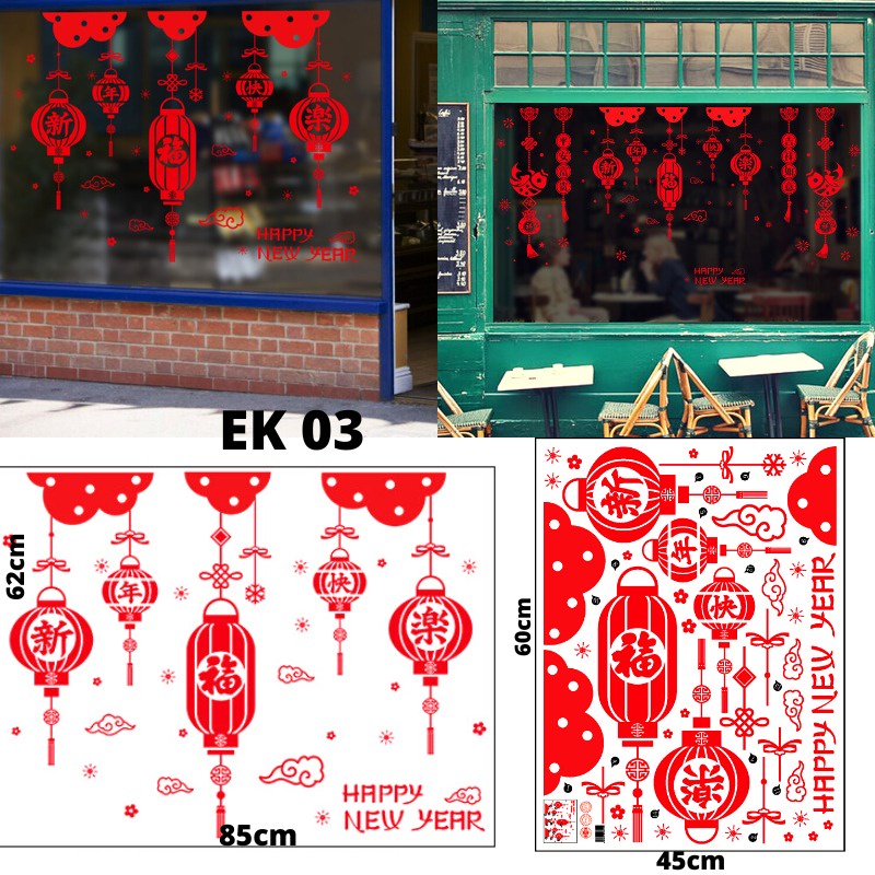 WALLPAPER WALLSTICKER WALSTIKER WALLSETIKER WALL STIKER SETIKER STICKER DINDING TEMBOK LEMARI KACA DAPUR KAMAR RUANG TAMU GANTUNGAN KAOS KAKI WALLPAPER PAPER MOTIF IMLEK IMLEX CHINESE NEW YEAR TAHUN BARU CHINA CINA 2023 FU banyak gudang wallpaper