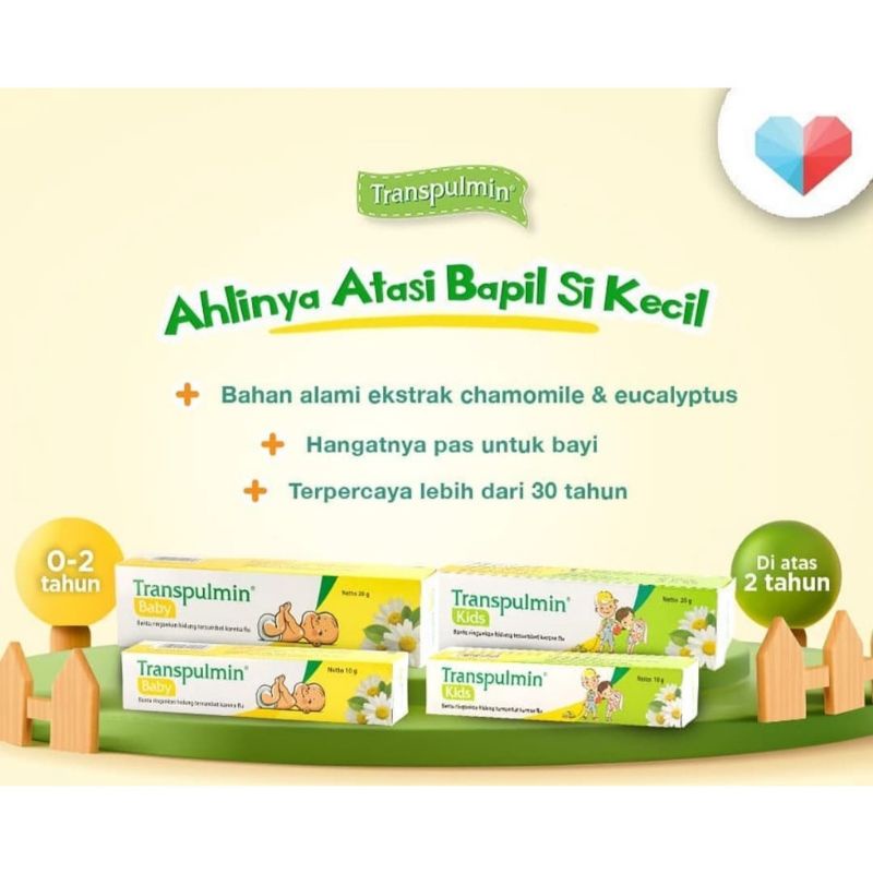 transpulmin baby kids balsam anak