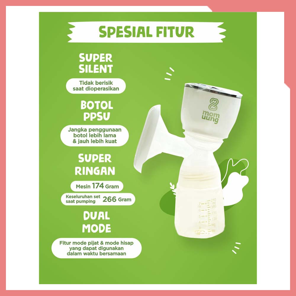 Mom Uung Portable Breast Pump