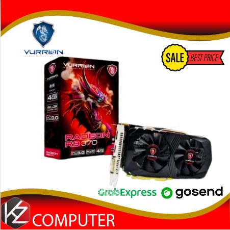 VGA VURRION R9 370 DDR5 4GB RADEON