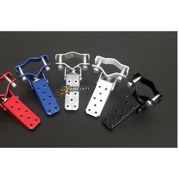 Front Folding Footstep Footrest for Fiido/Electric Scooters - Biru, 2.4-3.8mm