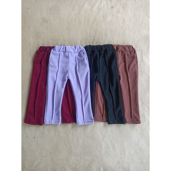 Celana baggy pants anak perempuan / Celana doty 2-8 tahun