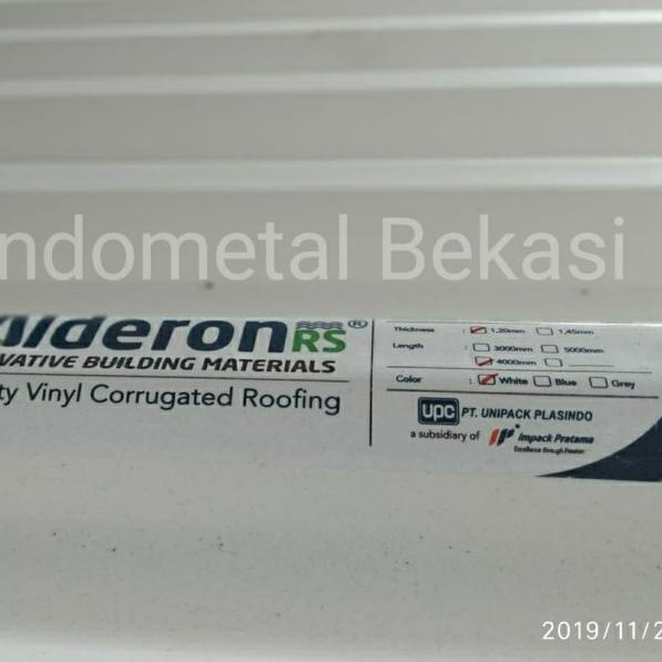 Alderon RS Atap upvc type greca