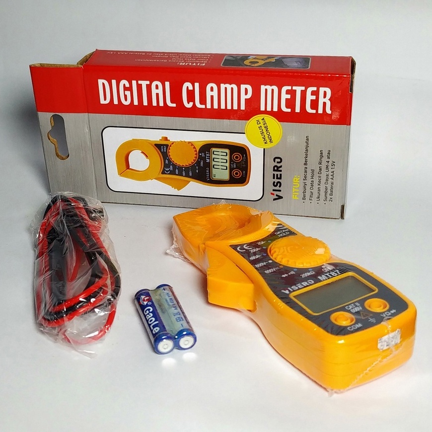 Jual Digital Clamp Meter Mt Tang Ampere Multimeter Mt Kabel Tester Ukur Arus Tegangan