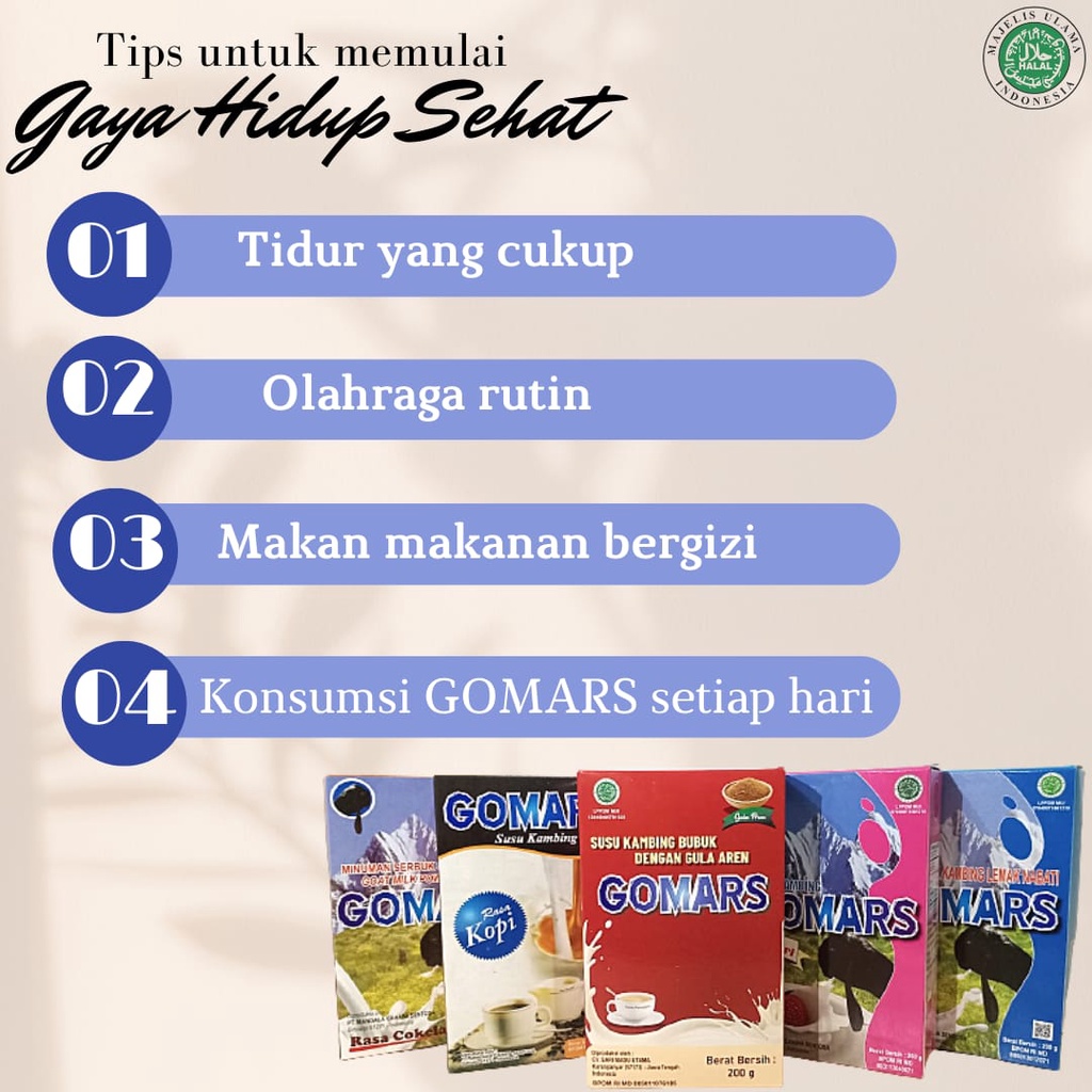 Susu Kambing Etawa Bubuk GOMARS