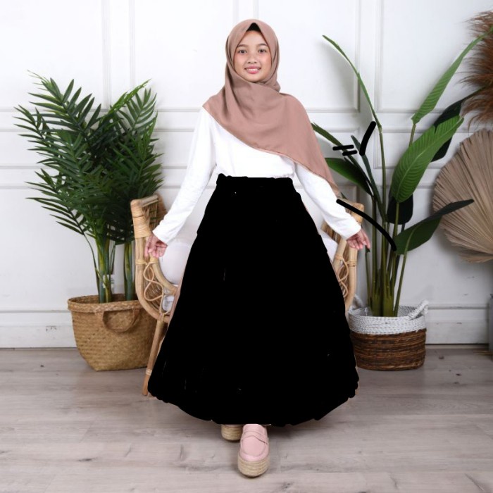 Rok Plisket Anak Perempuan Untuk Anak usia 6 7 8 9 10 Tahun Premium