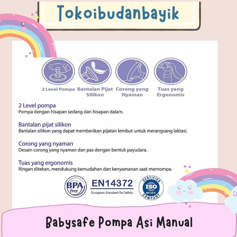 Baby Safe BPM01 Breast Pump Manual