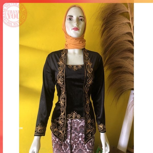 Kebaya kebaya bludru kartini || kebaya domas|| kutubaru murah ||  kebaya bludru domas murah || kebay