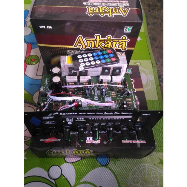 kit aktif speaker echo mp3 bluetooth