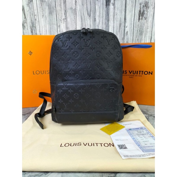 TAS RANSEL HITAM BRAND LV /TAS GENDONG LV HITAM PRIA WANITA