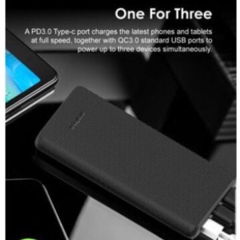 Power Bank Oraimo OPB-P115D 10000 mAh 3 Port Fast Charging