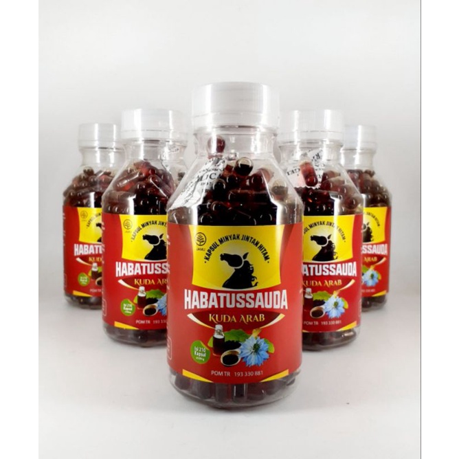 habatussauda kuda arab 210 kapsul original / habbatussauda jinten hitam / black seed