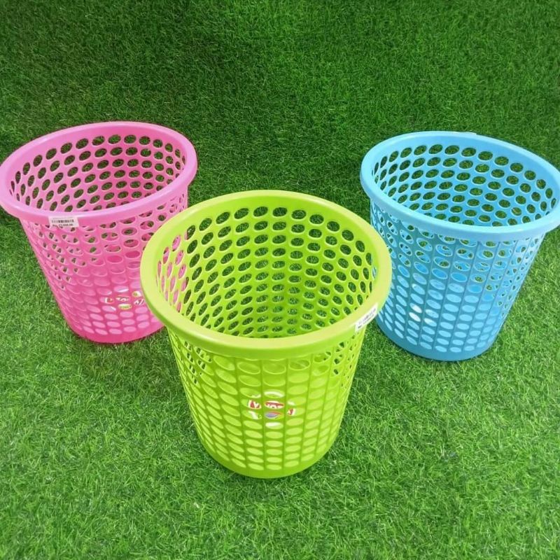 Keranjang Sampah -+Lebar 28cm x Tinggi 27cm Tong Sampah Tempat Sampah