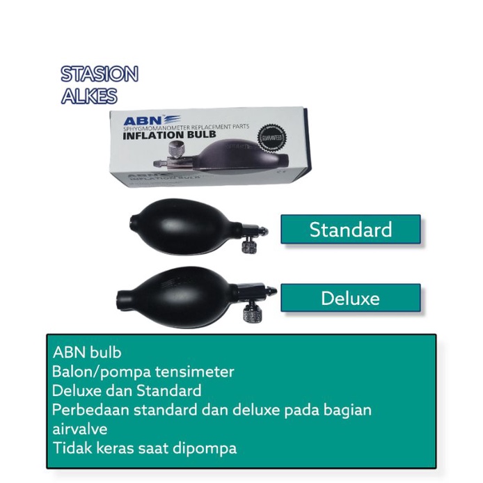 Balon Tensi / Bulb / Pompa Tensimeter ABN
