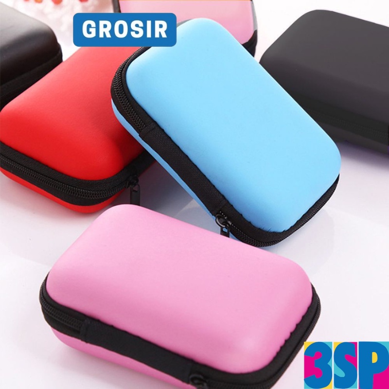 3SP | SSR23 Box Case Pouch Penyimpanan Headset Earphone Charger Kabel Data Travel Serbaguna Multifungsi