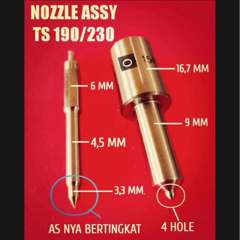 TS230 nozzle Assy yanmar DIESEL engine