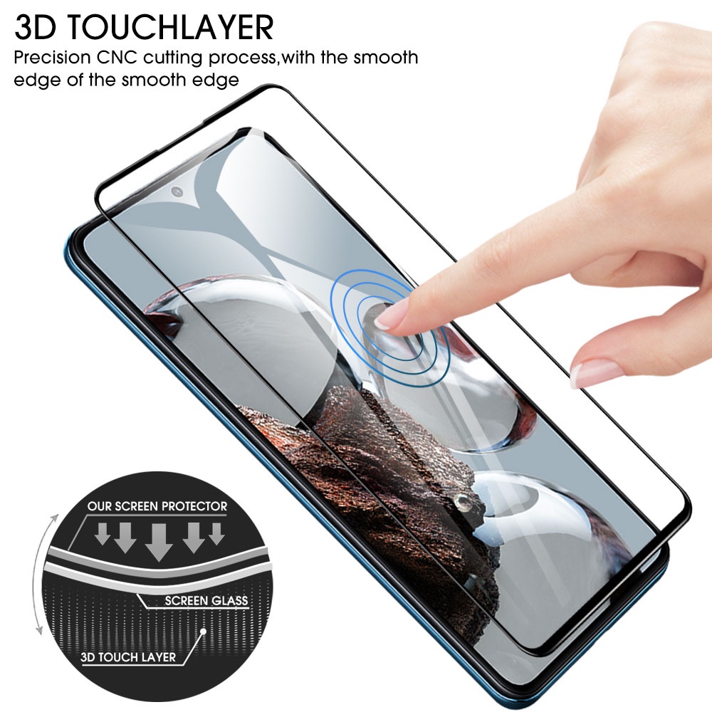 Pelindung Layar Tempered Glass HD Anti Sidik Jari / Gores / Pecah Untuk Xiaomi 12T / 12T Pro