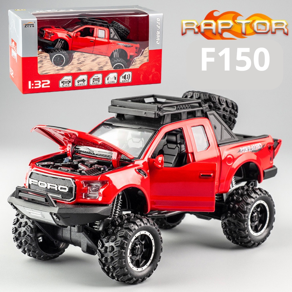 DIECAST MOBIL FORD RAPTOR 150 MINIAUTO ORIGINAL METAL COLLECTION 1:32