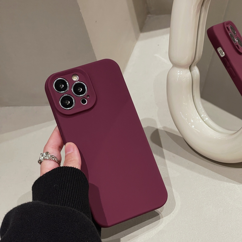Soft case Pelindung Kamera Bahan Silikon Untuk iPhone 14 Pro MAX X XS MAX XR 14 Plus 11 12 13 Pro MAX