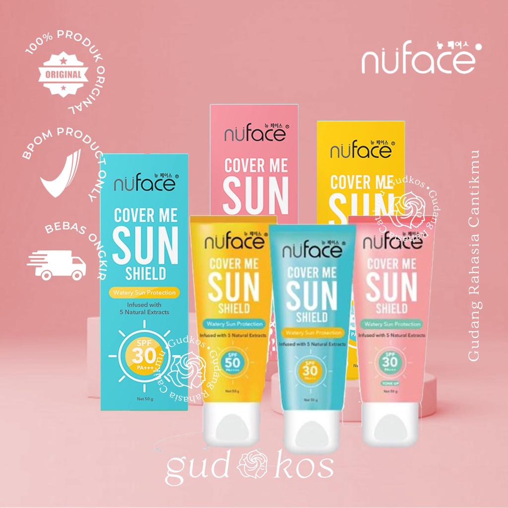 NUFACE Cover Me Sun Shield Sunscreen Wajah 3 Variant