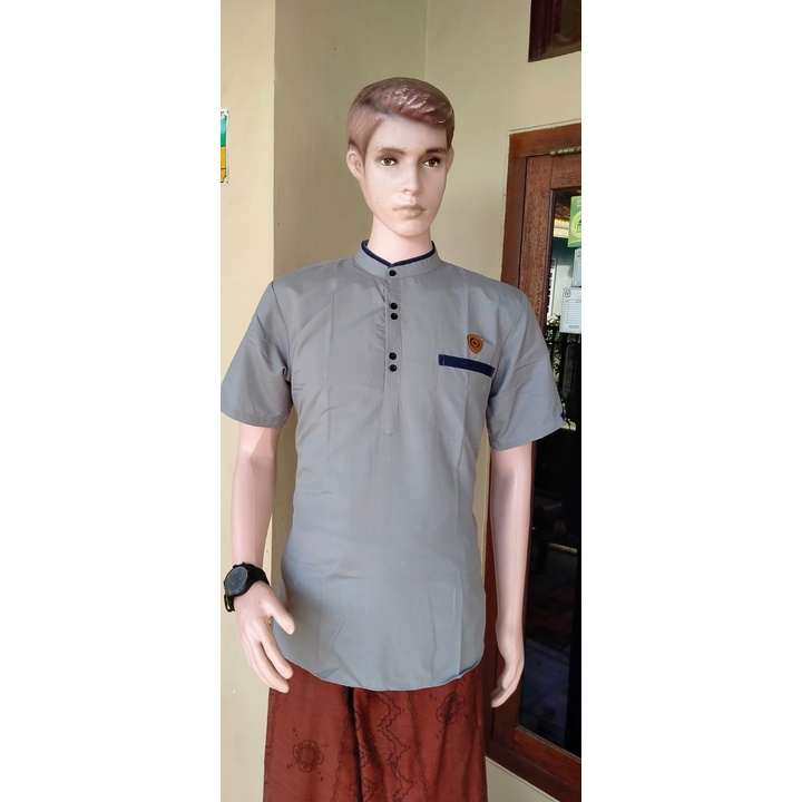 Baju Koko Kurta Tajol Bahan Katun Adem Serap Keringat