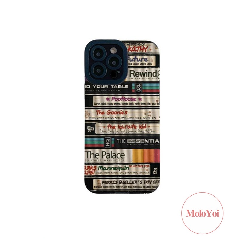 Soft Case TPU Motif Label Bahasa Inggris Untuk iPhone 11 XR 7Plus 8Plus 12 13 14 Pro Max 11Pro Max X XS Max